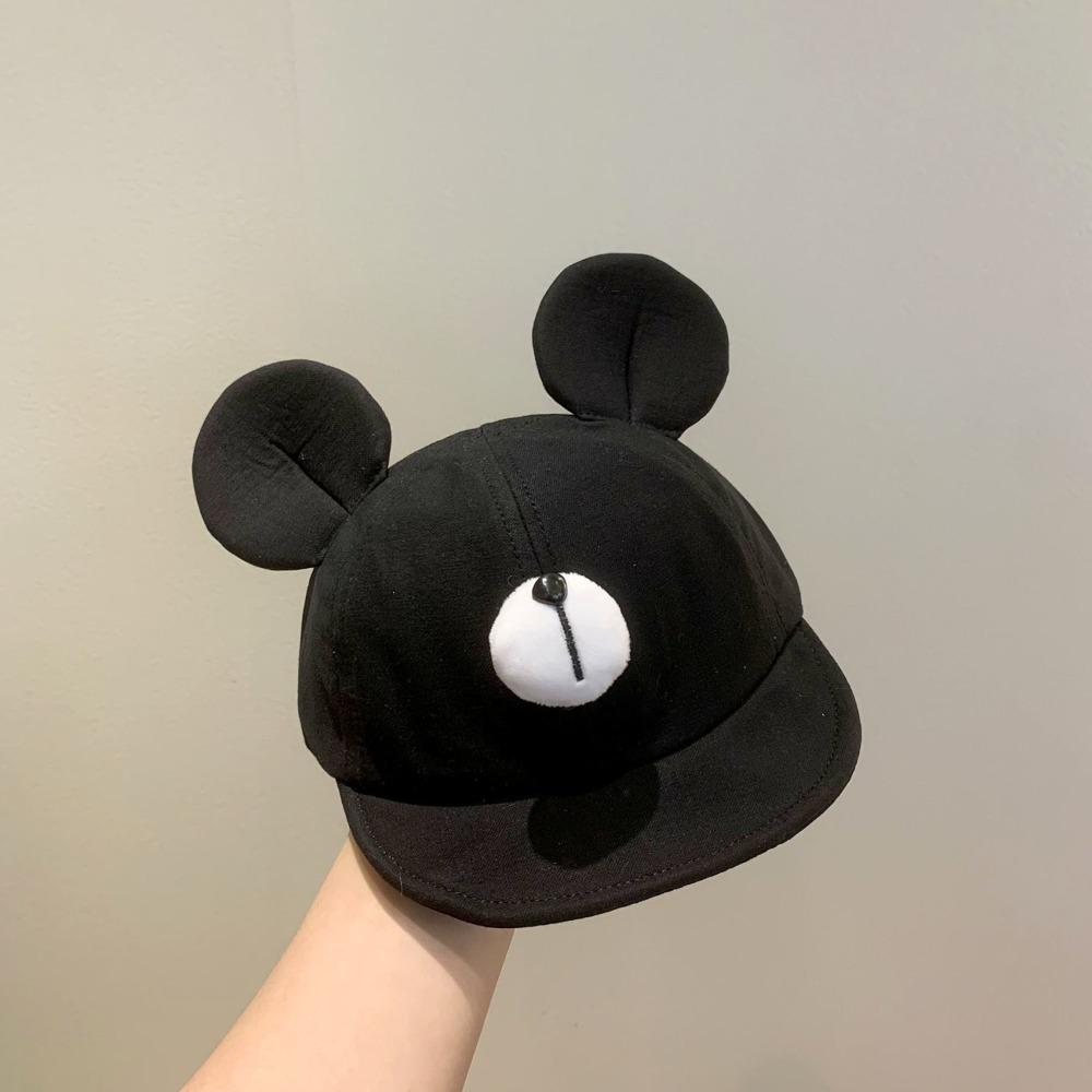 Cute Bear Ear Baseball Hat Warm Trucker Hat New Sunscreen Hat  Gift