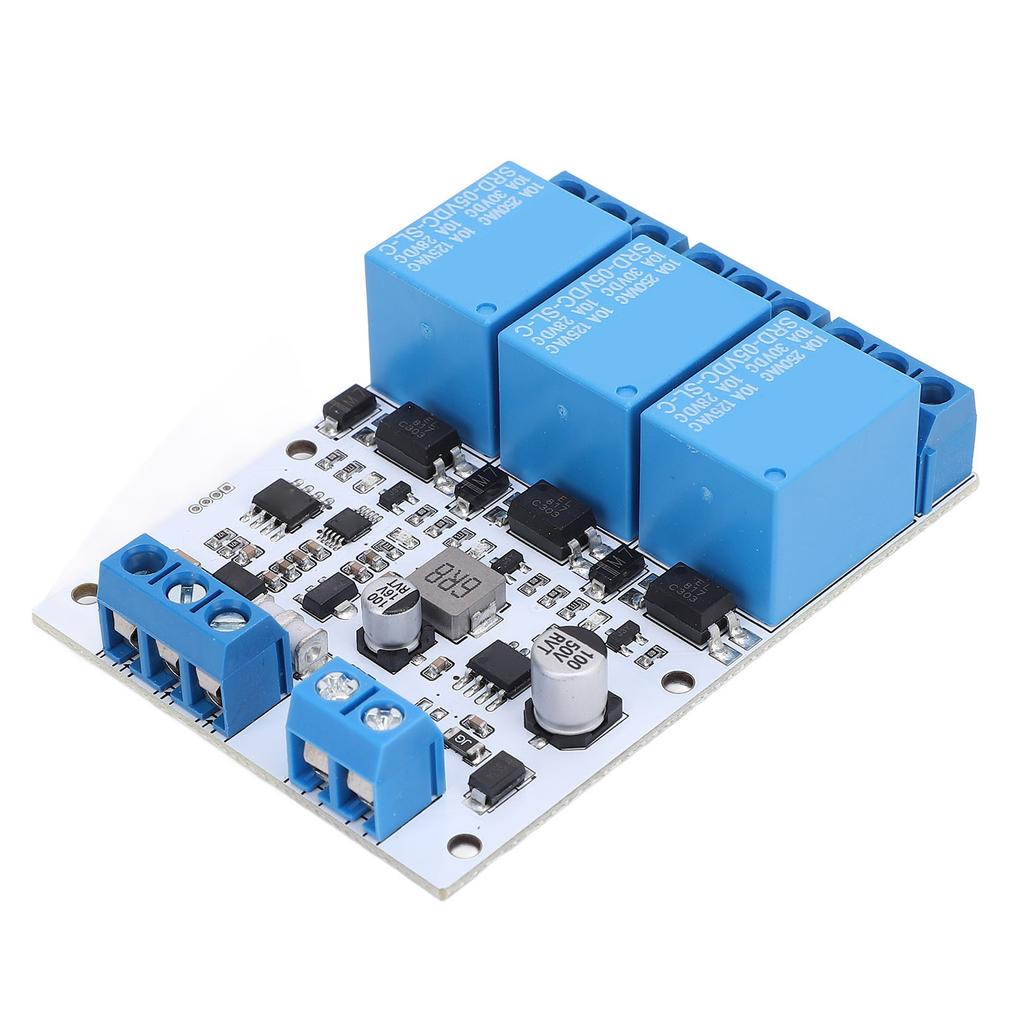 3 Channel Relay Module RS485 TTL Serial Control RTU Relay Module with Optocoupler for Automated Cont