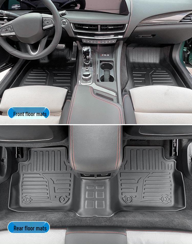 Eco-Friendly TPE Floor Mats & Trunk Mat for 2024-2025 Cadillac CT5