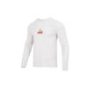 Jordan As M J Flt Mvp Ls Crew T Shirts Men's White Crew Neck Moderate (Unisex) T-Shirts DV8433 030