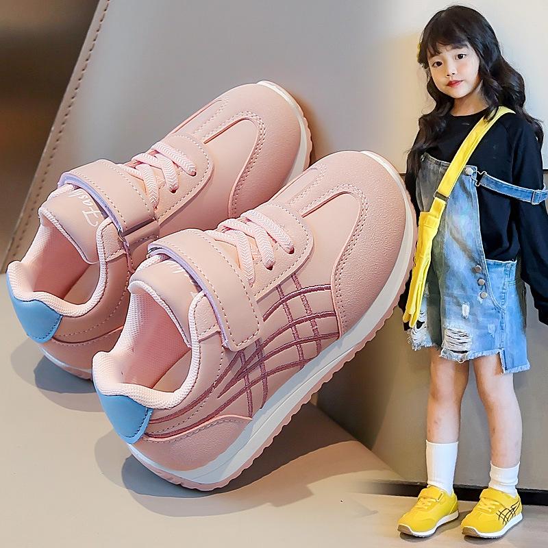 Fashion 2025 Spring Autumn Children's Forrest Gump Shoes  New Style Girls' Fashion Versatile Casual Shoes Boys' Soft Soled Sports Shoes