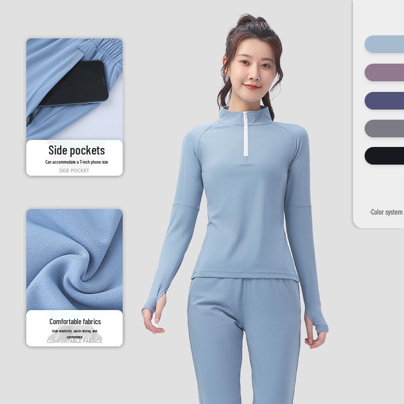 

Women s Quick-Dry Slimming Yoga & Running Two-Piece Set S