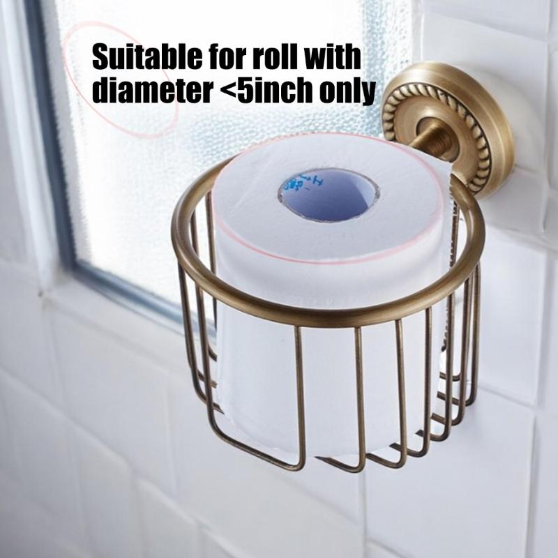 

652F Upgrades Refined Metal Bathroom Paper Dispenser Wall Mounted Storage Solution with Rounded Corner Defense For Homes China Mainland