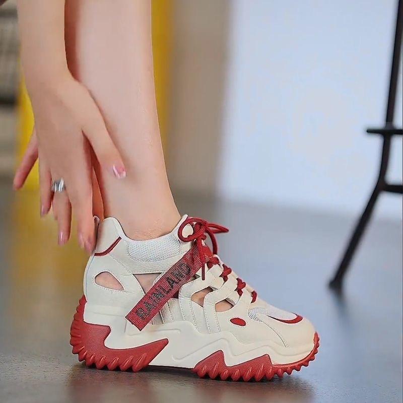 

МОДНЕ ВЗУТТЯ Чоловічі дихаючі спортивні кросівки Спортивне взуття для бігу Відкритий жіночий теніс Тренажер для тренажерного залу 40 бордовий