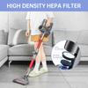 HEPA Filter and Sponge Filter Compatible with AceVac 11,  Afoddon A200Pro/A200, ORFELD B08/C10A/C10G Cordless Vacuum Cleaner
