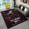 Silent Hill Horror Movie Games Carpet Rug for Bedroom Living Room Sofa Playroom Doormat Home Decor,Kid Play Area Rug Non-slip