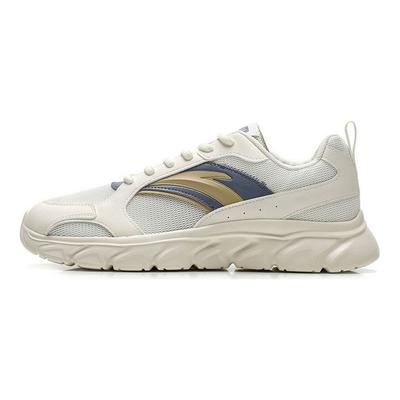 Mesh Cushioning Low-Top Running Shoes Men Sneakers White Gray Brown 912225571-3