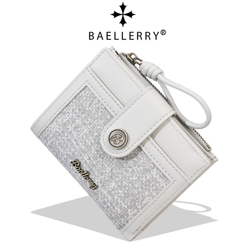 Baellerry Casual Short Wallets for Women Fashion Card Holder Money Pack GZW