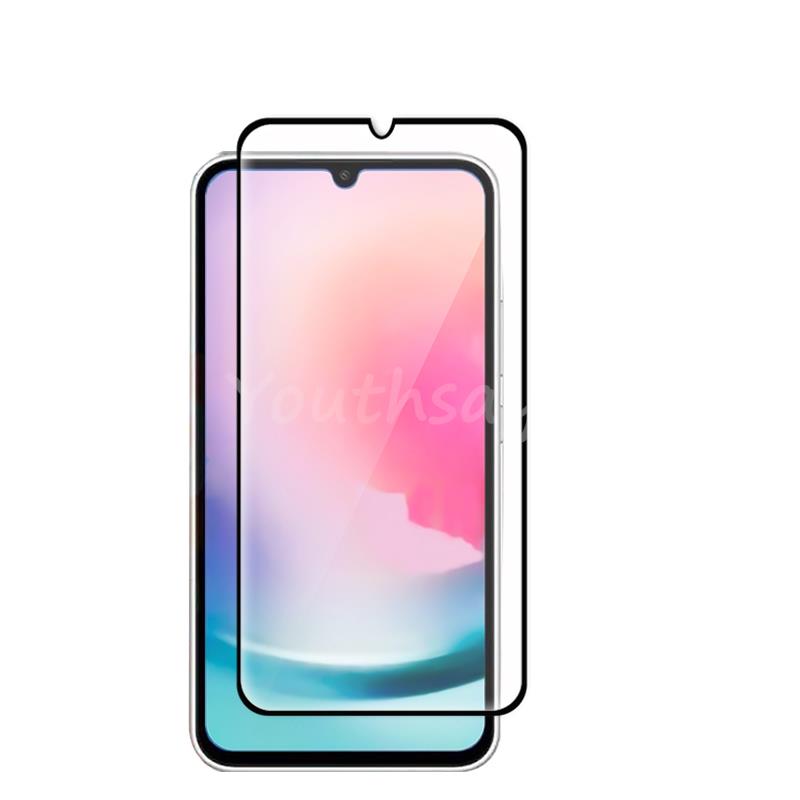 For Samsung Galaxy A24 Glass For Samsung A24 Tempered Glass Full Cover Screen Protector Film Galaxy A24 A54 A34 A14 A04 A04S