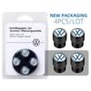 4 Pezzi Tappi Valvole Pneumatici Ruote Auto VW Per Volkswagen VW Golf 4 5 6 7 Jetta Polo Caddy GTI Bora MK7 Beetle Passat b6 EN1