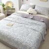 Print Spring Summer Quilt Queen Mechanical Wash Comfortable Comforter Single Double Blanket Quilts for Children Adults