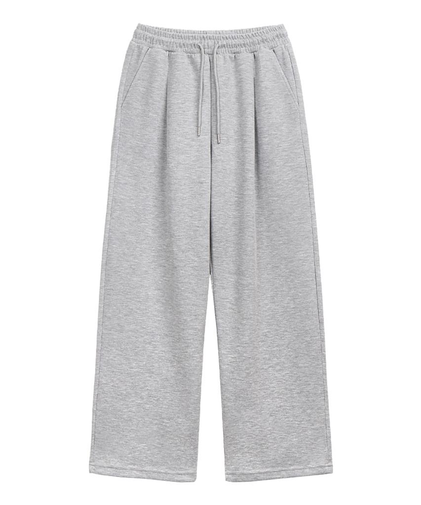 ANEWBROS Tony One-Pleat Wide Sweatpants 2 Colors [Anbt_3001]