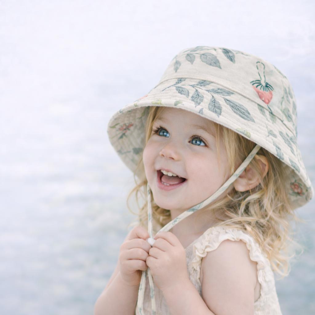 Cappellino da Sole per Bambini in Puro Cotone Leggero Traspirante Cappellino da Pesca per Bambini Protezione per Neonati Primavera Estate 0-3 Anni