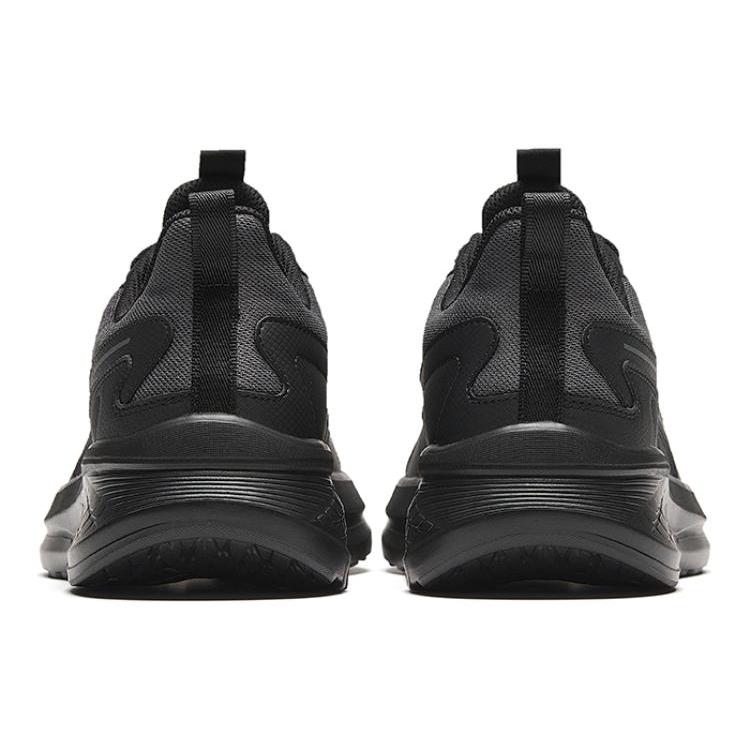 New Anta Anti Slip Wear Resistant Low Top Running Shoes Men's Black 912345579-5