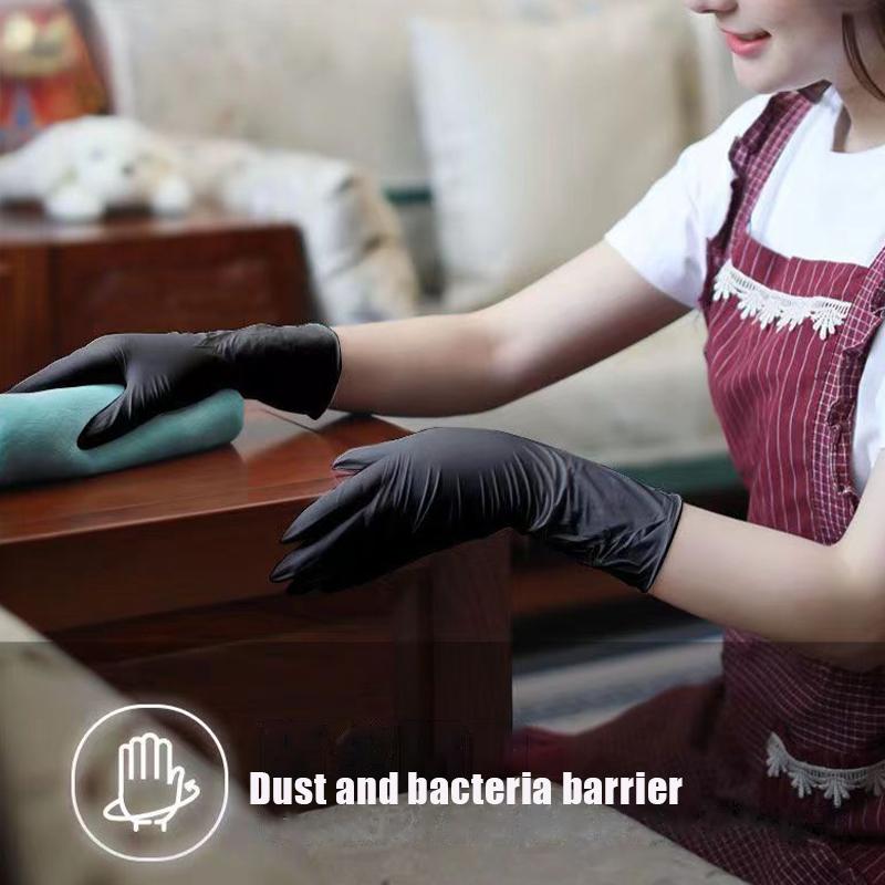 Thickened Disposable Pvc Food-Grade Dishwashing Gloves Waterproof And Oil-Resistant 100 Pieces/Box