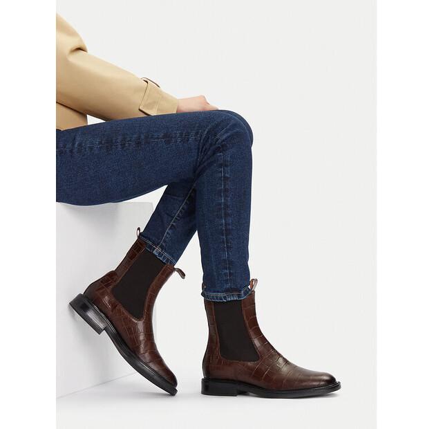 Chelsea Boots Gino Rossi C-PETRA-25478PE-C Brown