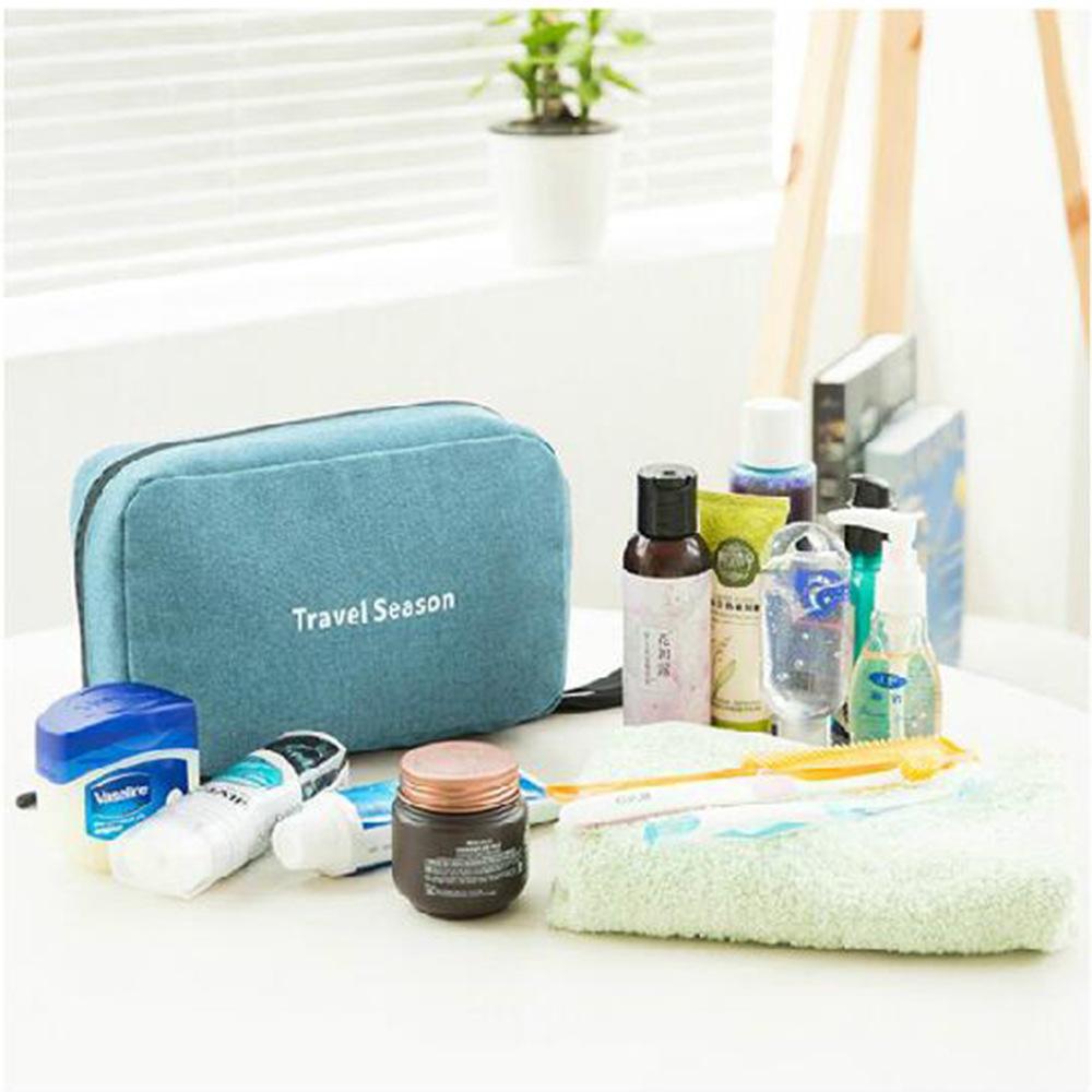 Reise Kosmetik Tasche Große Kapazität Tragbare Aufbewahrungstasche