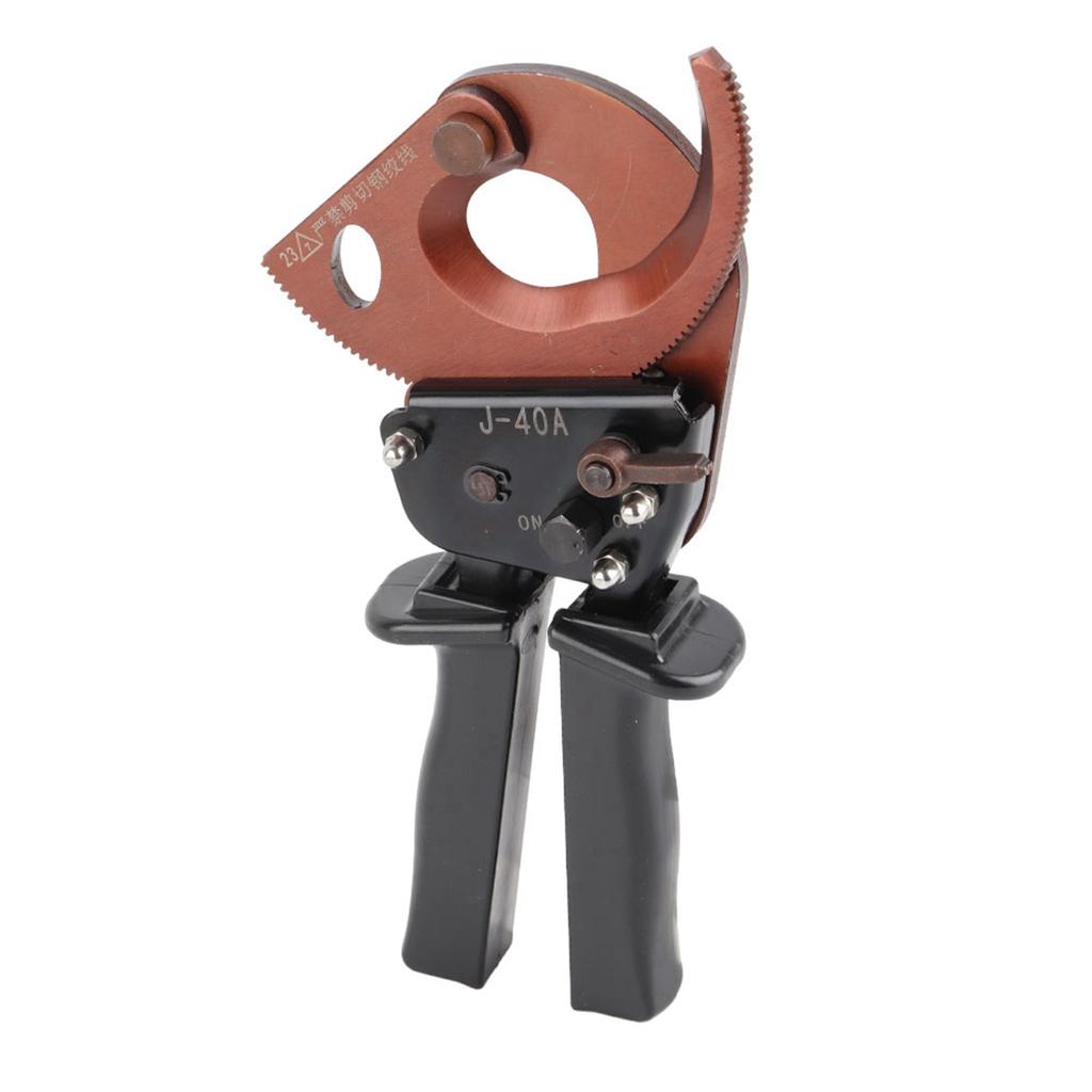 J40A 300mm2 Ratchet Industrial Grade Cable Scissors Hardware Hand Operated Cutting Tool