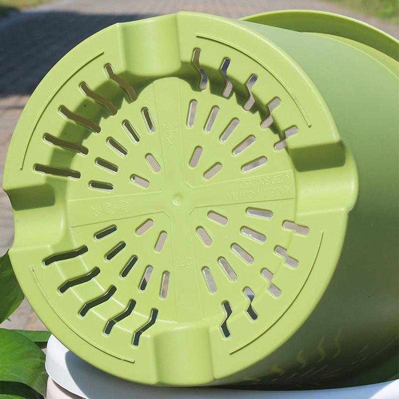 High-Quality Gardening Flower Pot Thicken Plastic Planting Pot Balcony Vegetable Flower Pot Rectangular Planting Planters