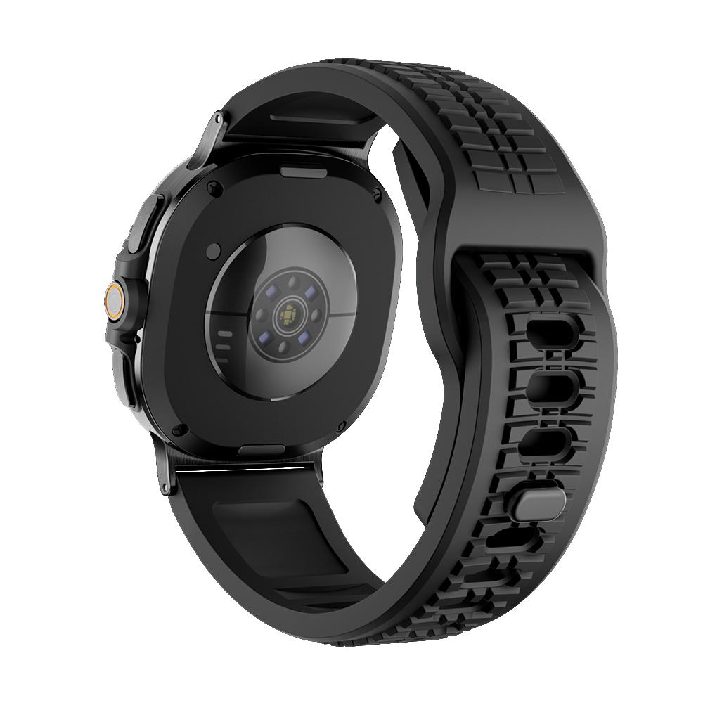 Sports Silicone Bracelet for Samsung Galaxy Watch Ultra 2025 47mm Soft Wrist Straps for Galaxy Watch 8 Classic 46mm 8 40mm 44mm