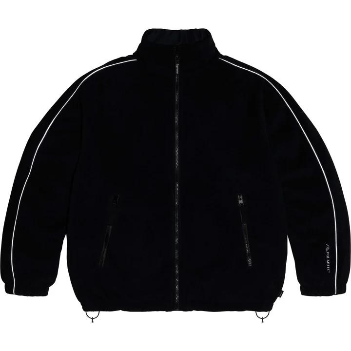 Supreme Polartec Reversible Track Jacket Black