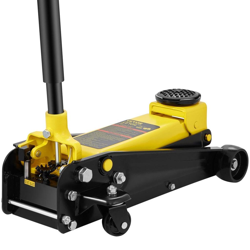 Low Profile Floor Jack 3 Ton Heavy Steel Single Piston Hydraulic Pump