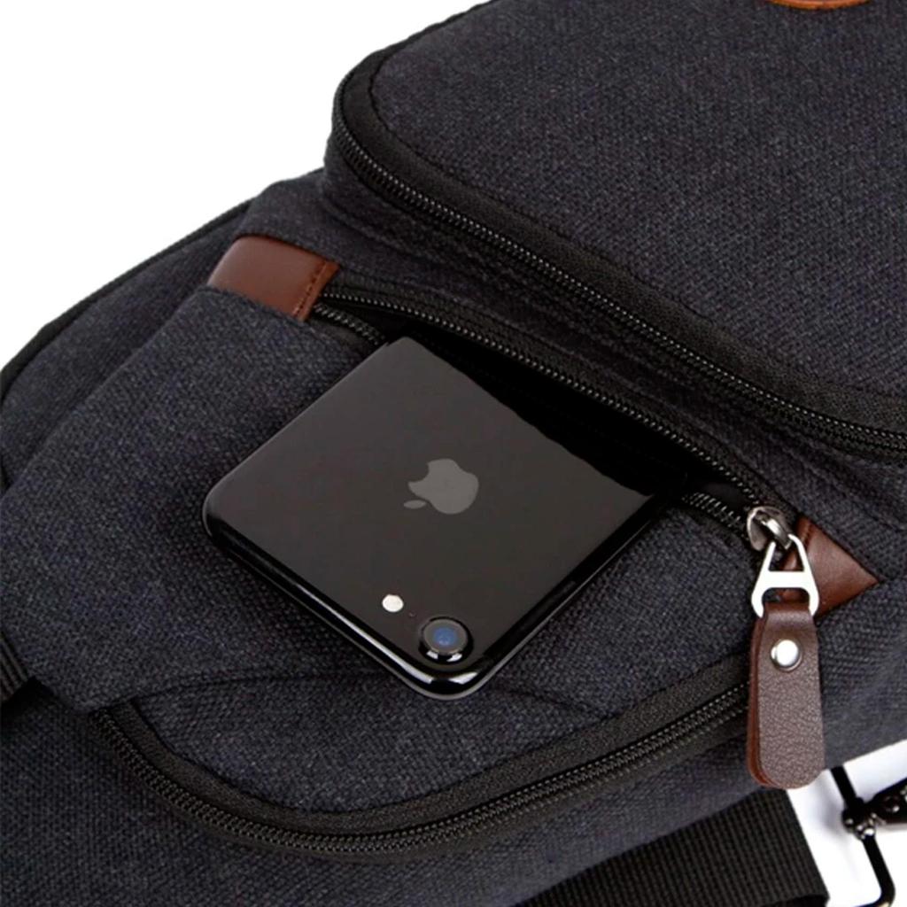 left shoulder sling bag