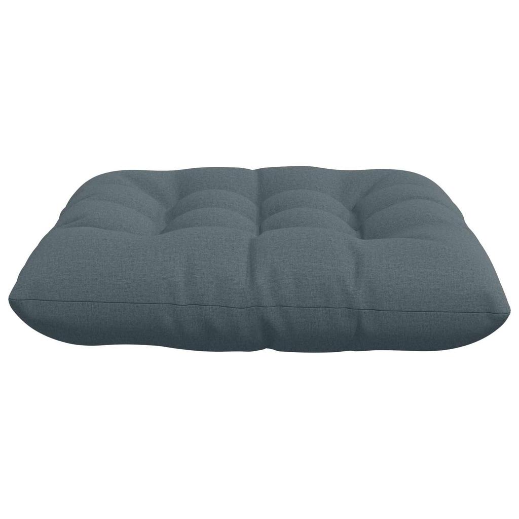 Seat Cushions VIANEN 4 pcs. 100percent  Polyester Blue 50 x 50 x 12 cm