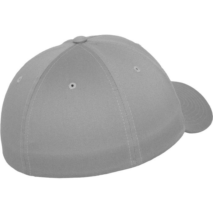Casquette - Flexfit - Wooly Combed - Noir - Argent - Sportswear