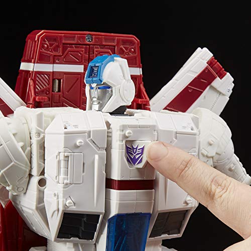 Transformers Toys Generations Warplane Cybertron Commander Wfc-S28 Jetfire Action Figure - Siege - Adult & Kids Ages 8+, 11-Inch