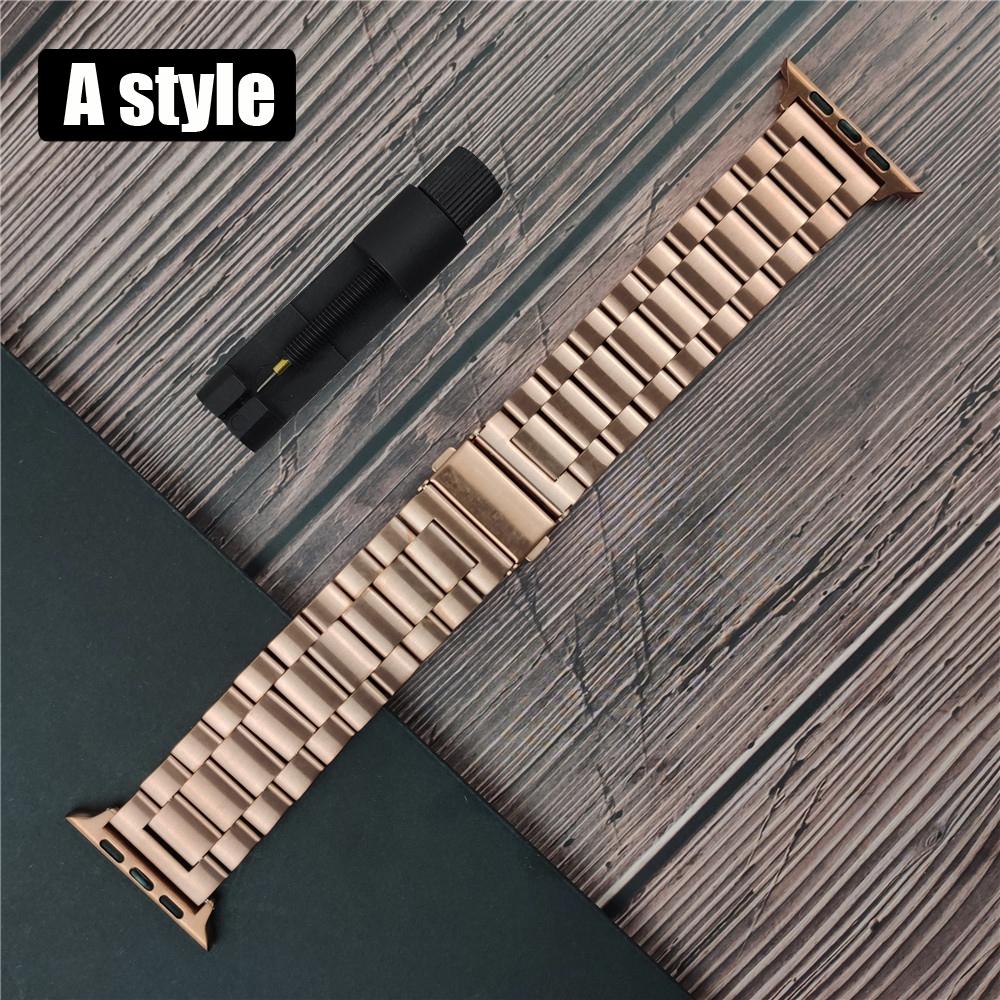 Classic stainless steel Correa for apple watch 10 46mm 42mm band Ultra 2 49mm 9 8 7 6 5 4 se 45mm 44mm 41mm 40mm 3 38mm 2028