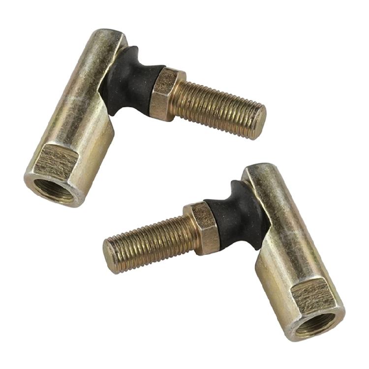 2 Stück Kugelgelenk Spurstangenkopf-Baugruppe Kompatibilität für Traktoren 0,59 Zoll/15 mm Gewindeenden Robuste Zinklegierung Konstruktion