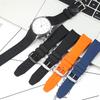 23mm Silicone Watch Band For Citizen Men's Eco-Drive Weekender Replacemnet Strap AW1158-05E AW1156-01W AW1157-08H AW1150-07A