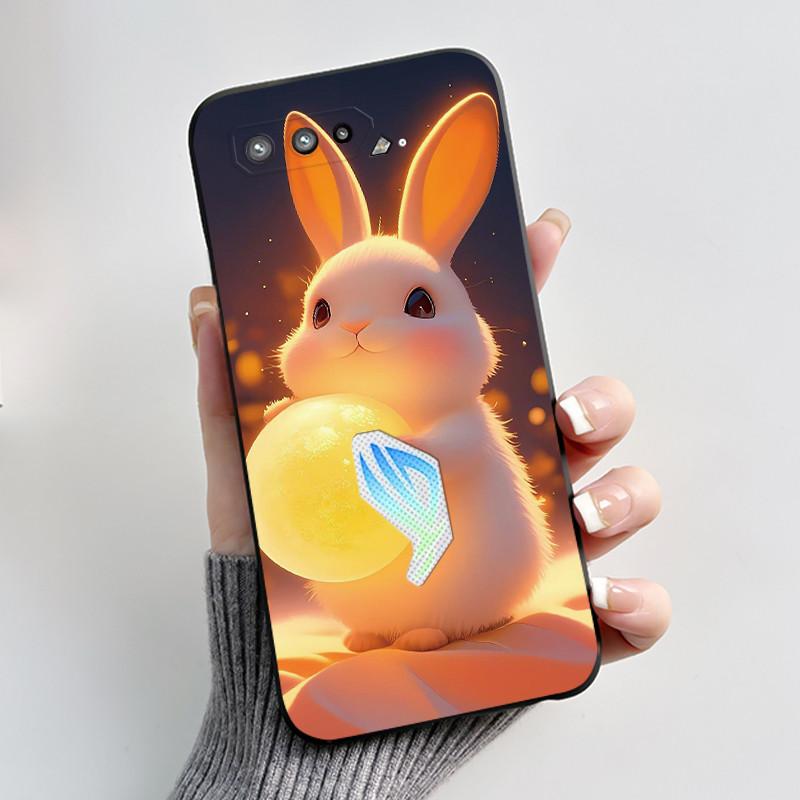 Casing For Asus Rog Phone 5 Rog 5s ZS673KS ZS676KS Case Luxury Dragon Cute Cool Boys Girls Soft Black Matte Silicone Back Cover