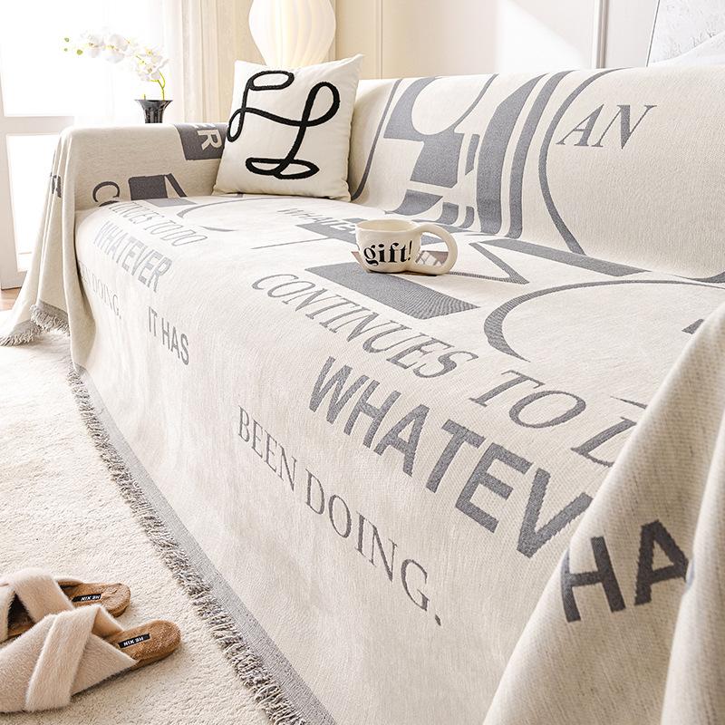 Clearance Chenille Four Seasons Universal Sofa Towel Non-Slip All-Inclusive Sofa Cover Universal Cover Cloth
