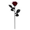 Halloween Artificial Flowers Roses Gothic Floral Arrangement for Home Decor