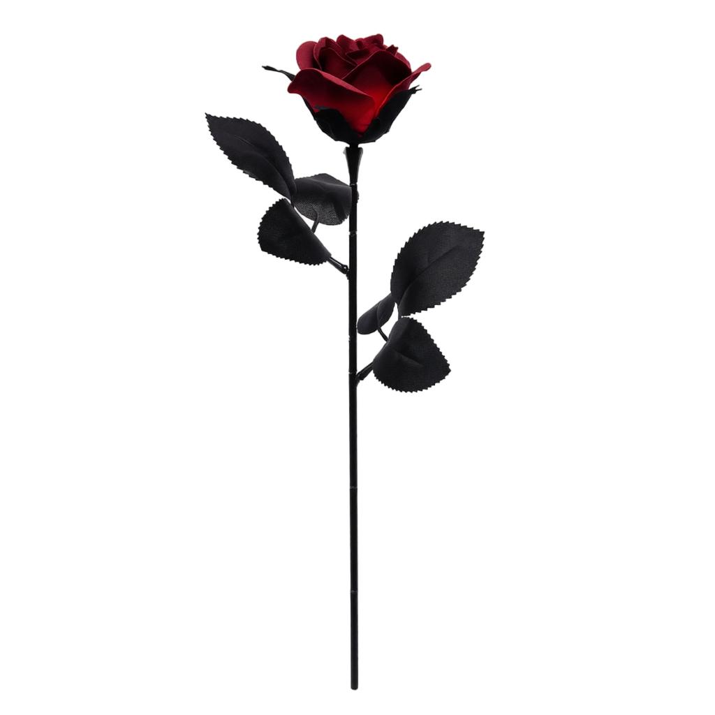 Halloween Artificial Flowers Roses Gothic Floral Arrangement for Home Decor