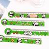 Cute Panda Bookmark Ruler - Cartoon Scale Ruler for Students, Learning Supplies, Stationery, Prize