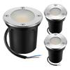 COB Anti-Glare Outdoor Recessed LED Ground Spotlight for Pathways and Courtyards