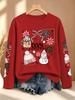 [Christmas] Women's long-sleeved T-shirt is sporty, casual, lightweight, comfortable, soft, fashionable and versatile for everyday use