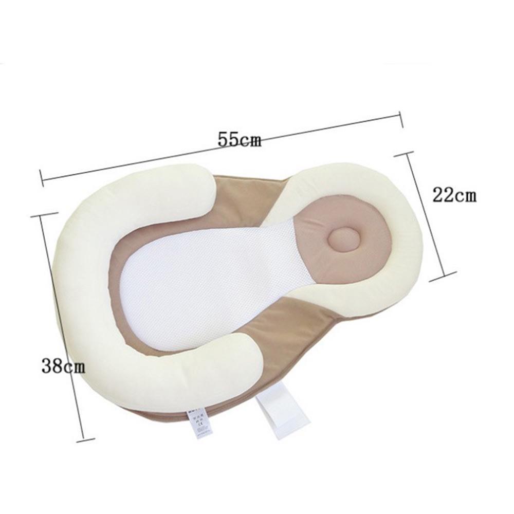 Sichere Schlafmatte für Neugeborene, Baumwollbett, tragbares Kinderbett, zusammenklappbar, Anti-Überschlag-Baby-Stubenwagen-Matte