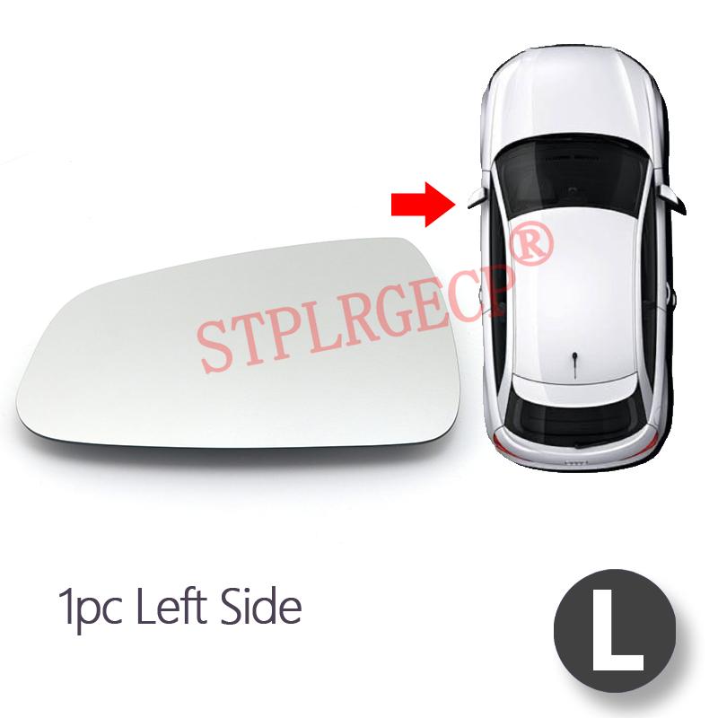Auto Car Left Right Hand Side Door Wing Reaview Mirror Glass Heated Replacement for Tesla Model S 2012- LH RH