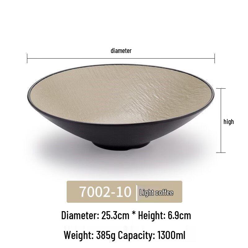 Bozhen Jiangchu Japanese Style Melamine Noodle Bowl