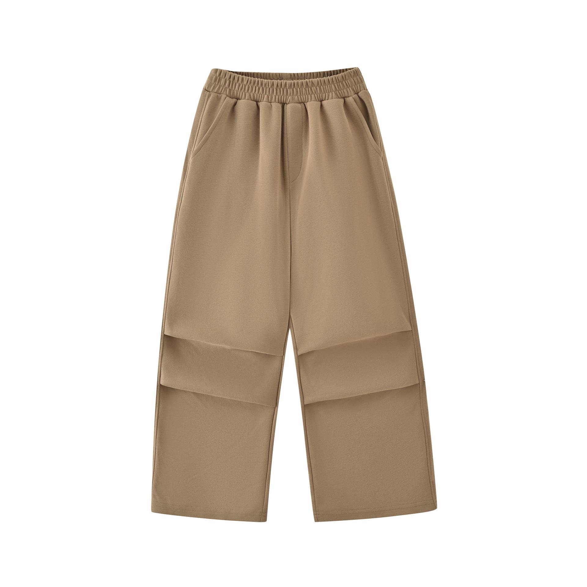 Dk Spring Style Loose Paratrooper Pants for Kids – Japanese Style Boys  & Girls  Casual Wide-Leg Sweatpants 140cm