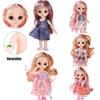 66in Bjd Princess Dolls Movable Joints 112 Mini Model Toys Kids Gift Birthday