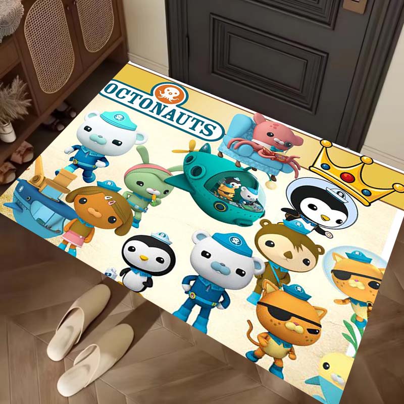 Octonauts Game Room Non-slip Mats Are Also Suitable for Men's Bedrooms, Living Rooms, Sofas, and Other Places, and Are Washable,