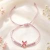 Women S Hand Woven Bracelet For Breast Health Care Simple Style