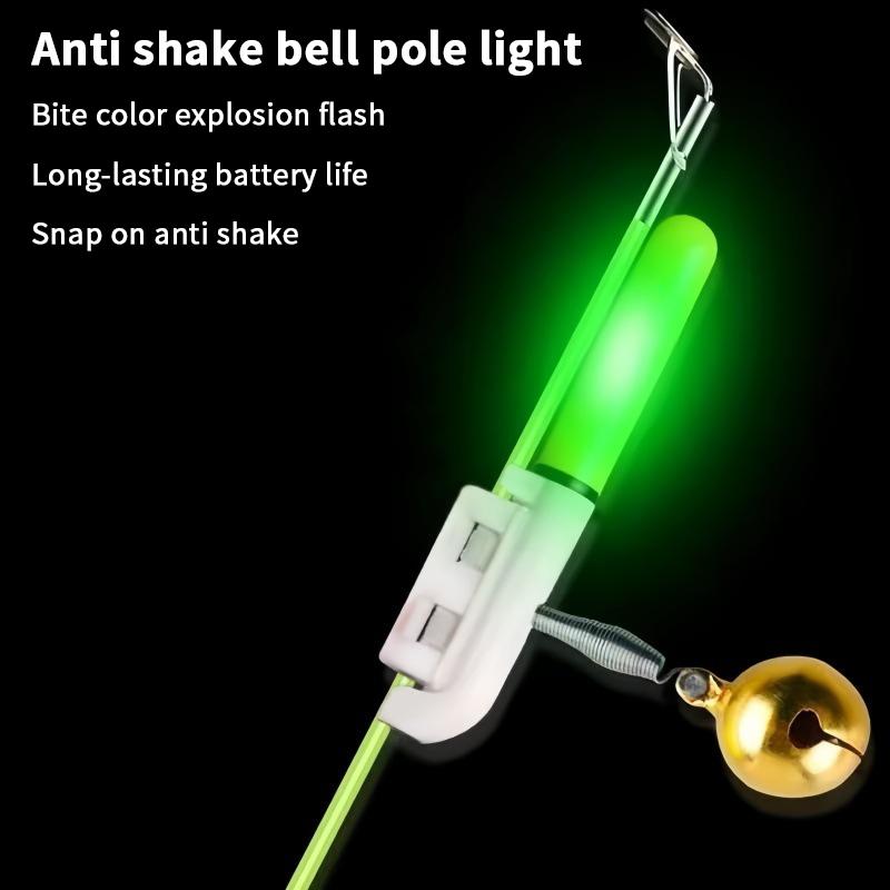 1/2Pcs Electronic Fishing Light Stick Rod Bell Luminous Fishing Float Led Usb Charge Fish Bite Alarm Tackle