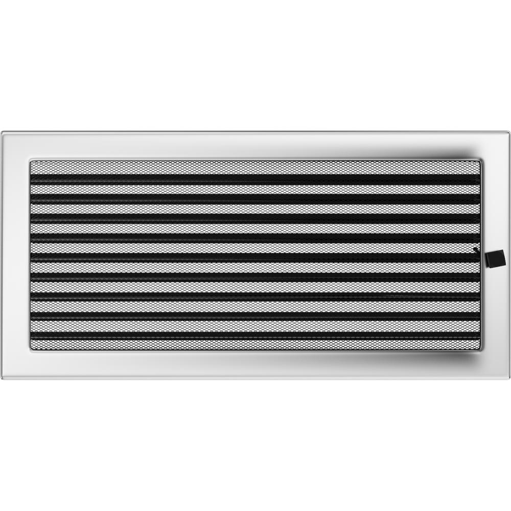 Vent Cover 22x45 nikl - pokovený žaluziemi