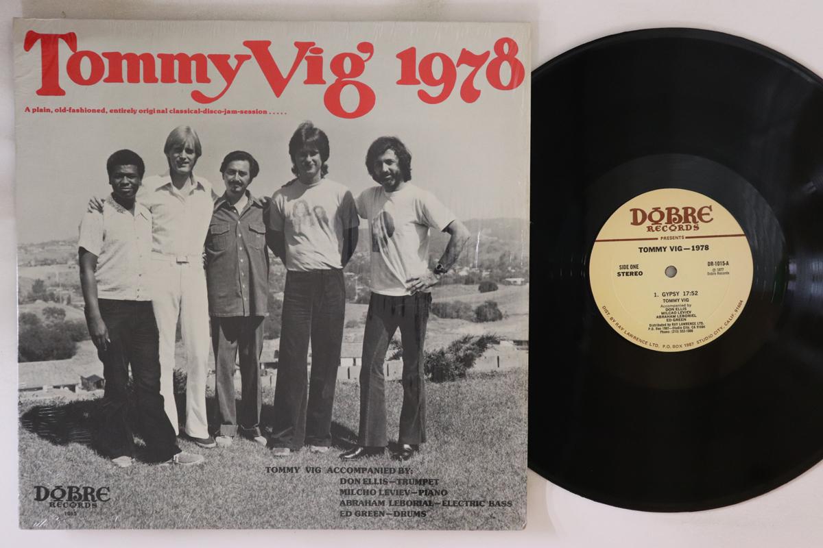 

LP Record TOMMY VIG - 1978 DR1015 DOBRE 1978 US Jazz Used